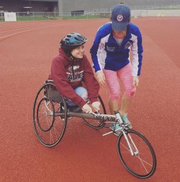 Camryn-getting her new chair